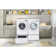 LG 4.5 Cu. Ft. Stackable Front Load Washer in White with Coldwash Technology