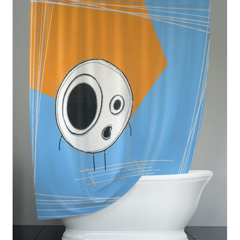 Rideau de douche Shamek, H 72 po x l 70 po