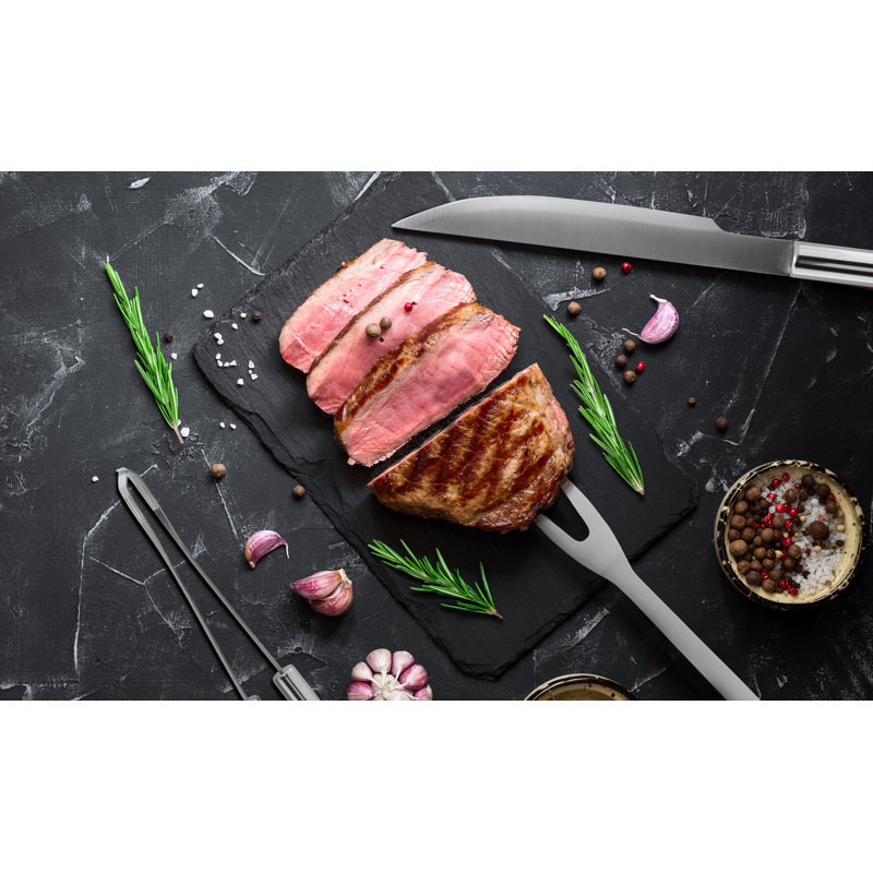 Steel Dishwasher Safe Grilling Tool Set