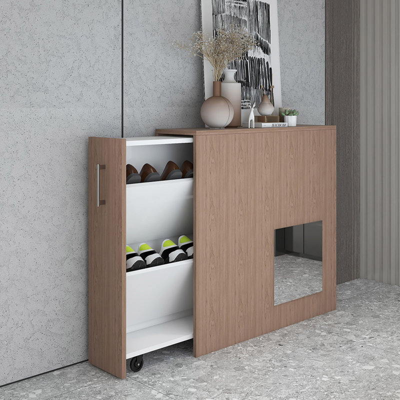 Fruggiero 18 Pair Shoe Storage Cabinet