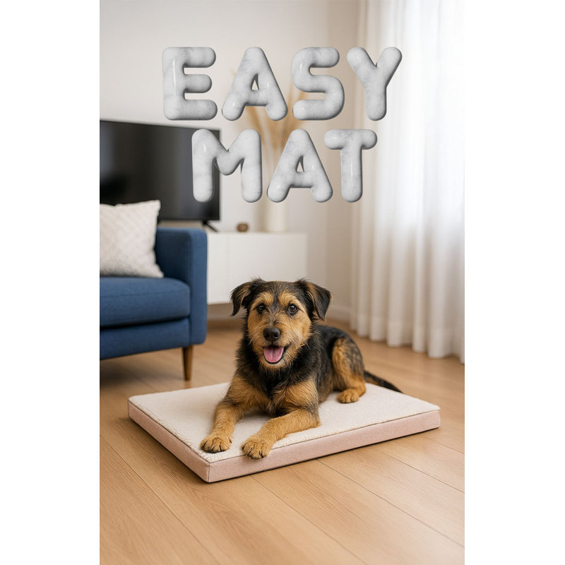 Lit pour animal de compagnie, Beige, L 31,5 po x l 23,6 po