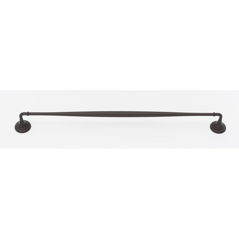 Porte-serviettes mural 30 po Charlies, Bronze chocolat, H 2 po x L 32 po x P 2,75 po