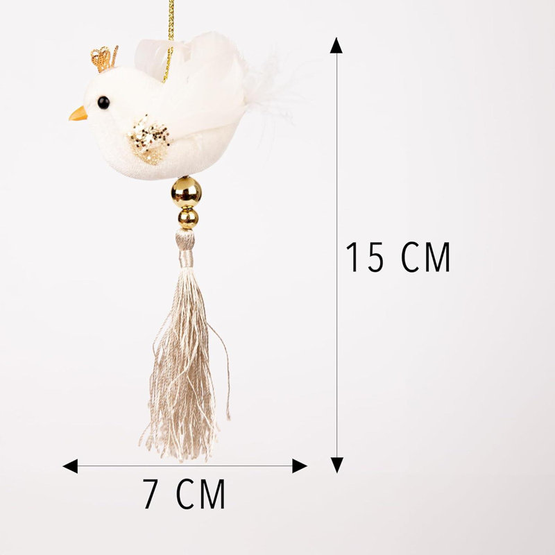 13cm PVC No Holiday Shaped Ornament