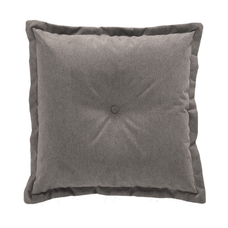 Aubree Square Throw Cushion, Charcoal, 45 x 45cm