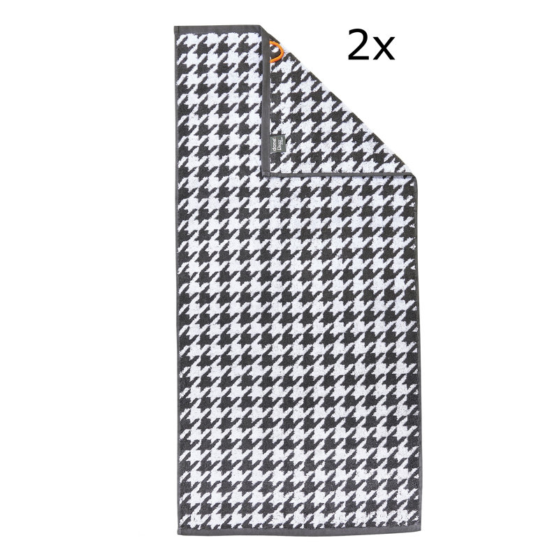 Faucett Midweight Hand Towel, Anthracite