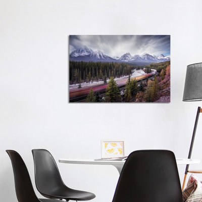Fast Train by Jorge Ruiz Dueso - Wrapped Canvas Print