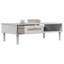 Myeshia Four Leg Coffee Table with Storage-20842675