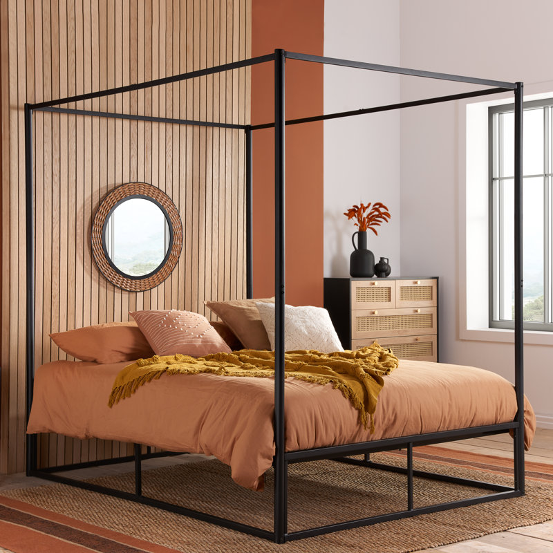 Danilo Canopy Bed, Double (4'6)