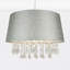 21.5 cm H Drum Silk Pendant Shade ( Uno )