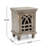 Retro Wooden Nightstand 1 Door