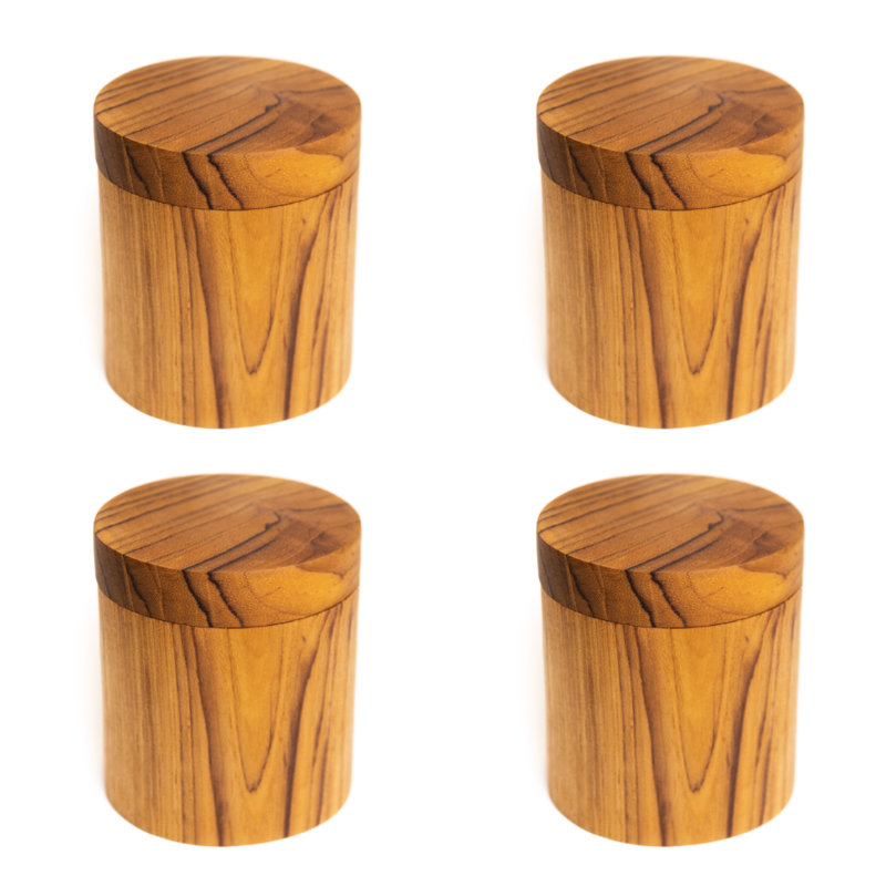 Pot de cuisine, H 3,34 po x l 3,14 po x P 3,14 po