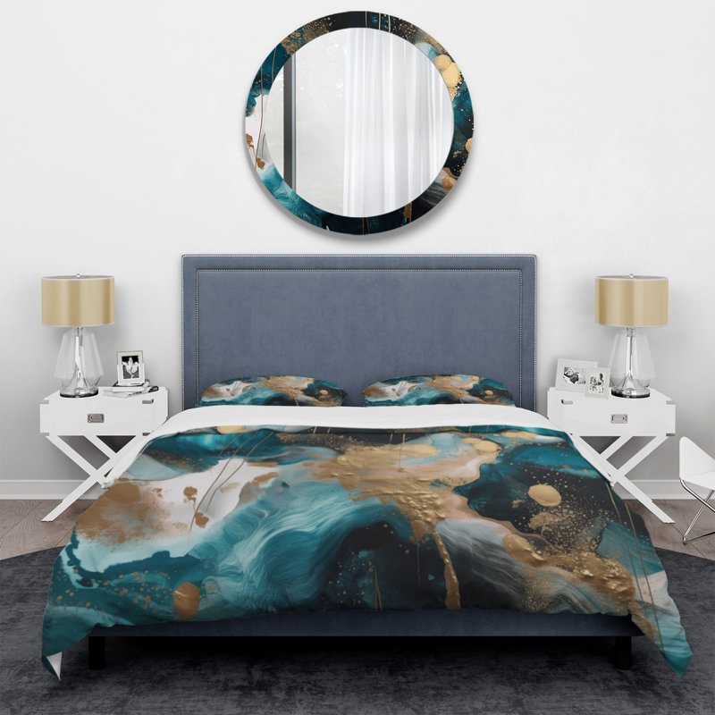 Literie , Housse de couette pour très grand lit et 2 très