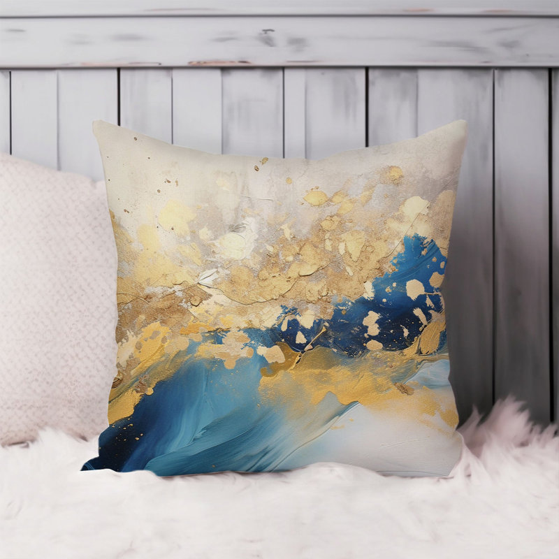 Abstract Dream XI Brush Strokes Transitional, 16"H x 16"W