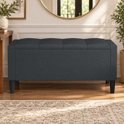 Banc de rangement rembourré Friesen