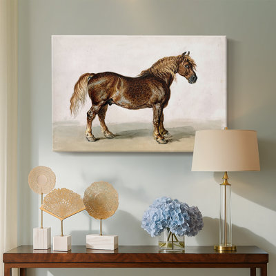 Study of a Cart Horse-James Ward-Gallery Wrapped Canvas-c. early 19th Century