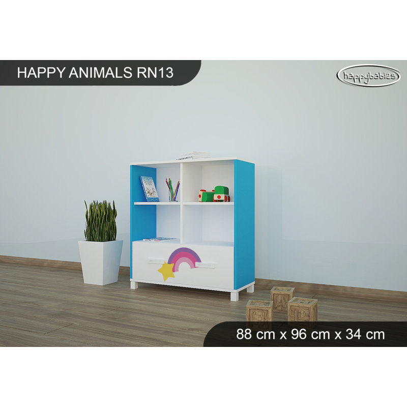 88cm W Kids Cube, Blue