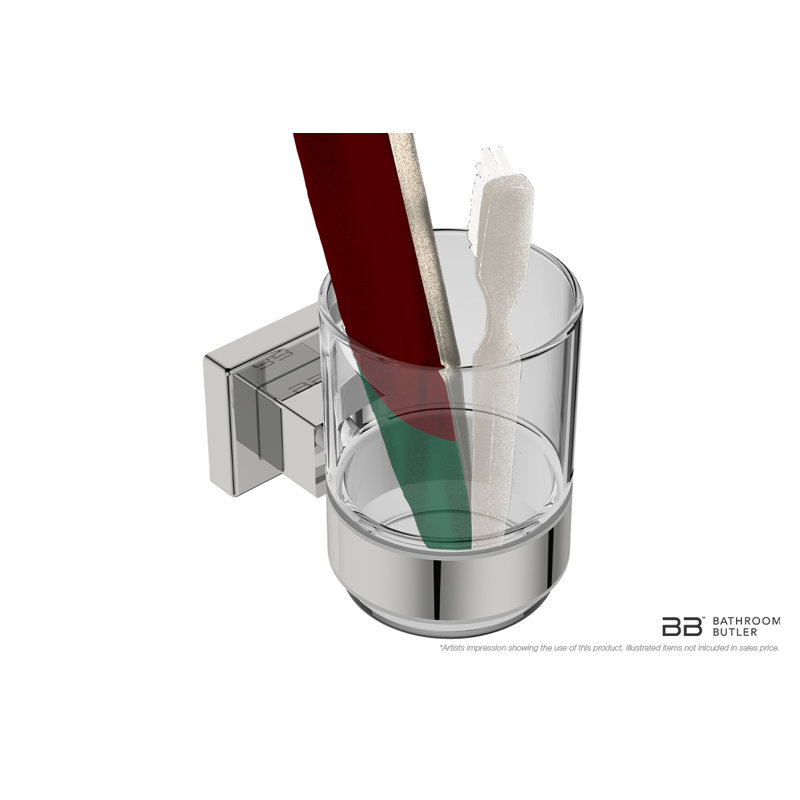 8500 Series Bathroom Accessory, Polished Stainless Steel