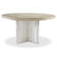 Asana Round Solid Wood Pedestal Dining Table