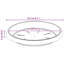 Round Flower Tray 24 Pcs Diameter 2 Cm Plastic-1320972994-1320972995
