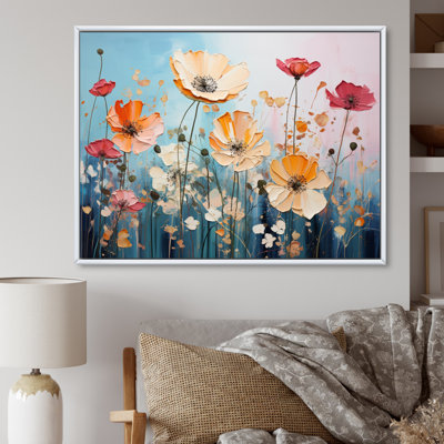 «Meadow Bliss Collage III», reproduction sur toile