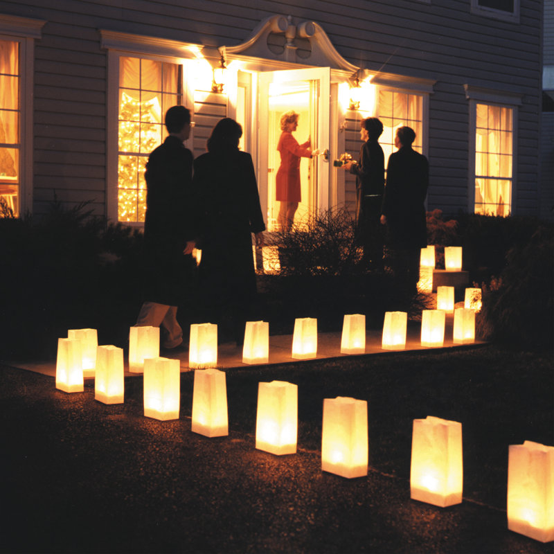 LumaBase Weighted Candleholder for Luminarias, 10