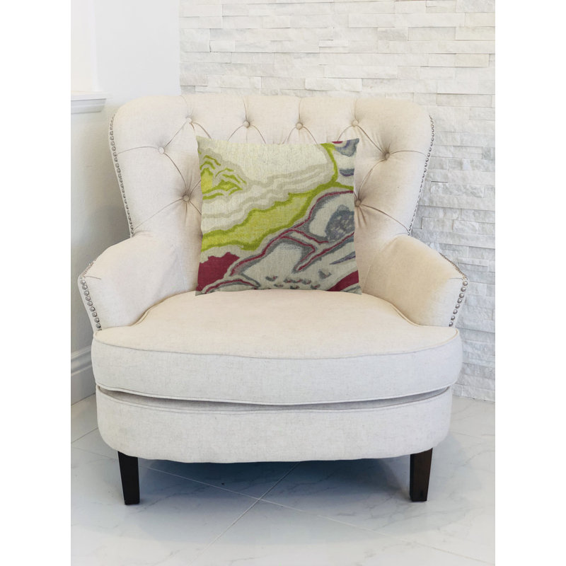 Chattingham Linen Reversible Throw Pillow