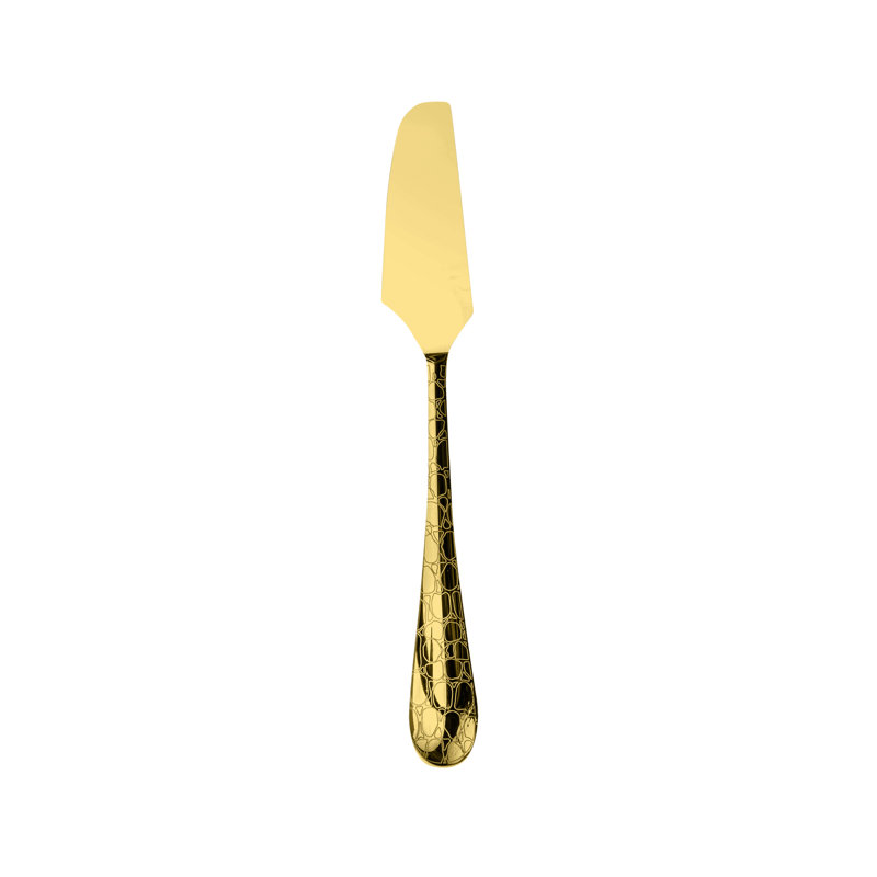 Coccodrillo Fish Knife, Oro