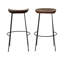 Tabouret de bar et de comptoir en bois massif Samanthia-41721680-23030000