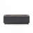 Outdoor 50,000 BTU Rectangular Iron Propane Fire Pit, Dark Grey