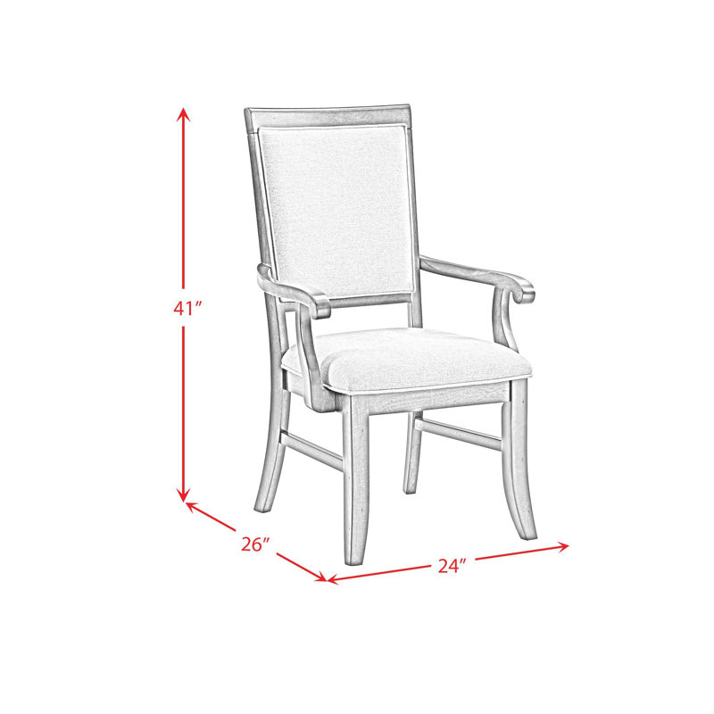 Chaise de salle à manger avec tissu gris cerise Gordonville (2 par carton)