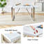 Minimalist Smooth-Finish Sled Base Dining Table - Urban Rectangular-776336779-776336820