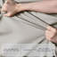 Chaise avec accoudoirs à dossier solide gris clair et gris clair (ensemble de 2)-130154154