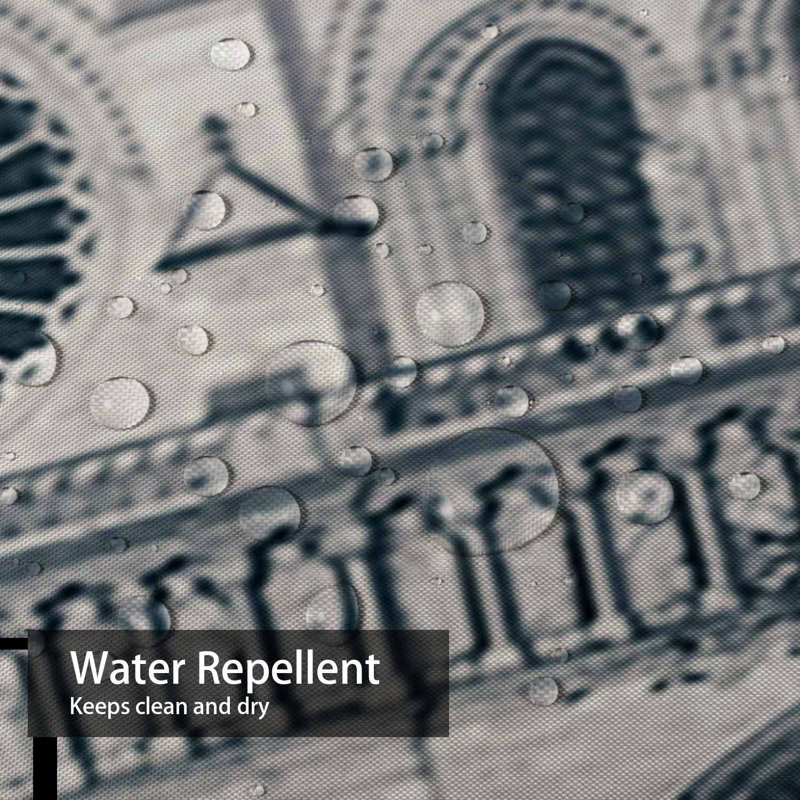 Rideau de douche Paris River, L 72 po x l 84 po