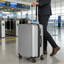 2025  silver suitcase