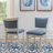 Lainey Blue Stripe Side Chair-1341305053