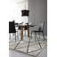 Levante Glass Extendable Table with Wooden Legs-1685829128-1641701551