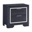 Table de chevet 2 tiroirs Midnight Blue