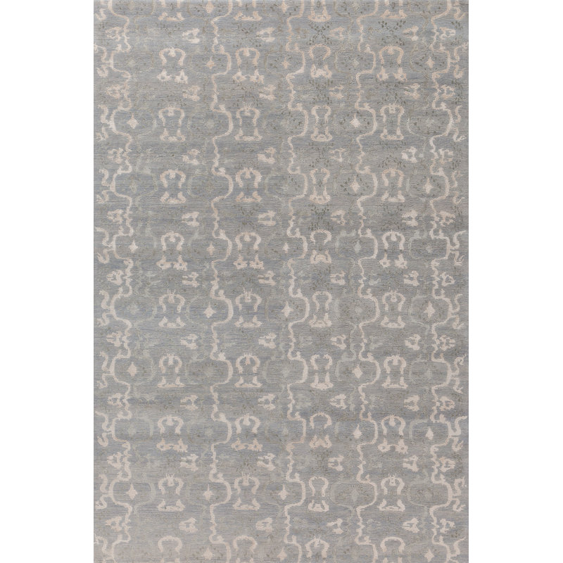 Contemporary Geometric Area Rug, Rectangle 6' x 9'