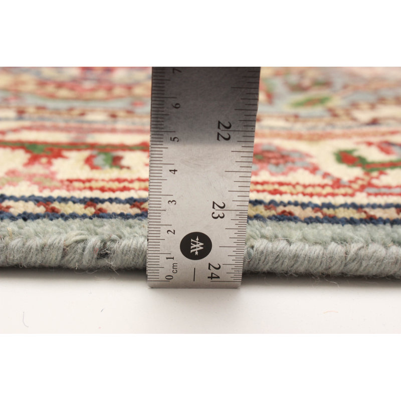 Tapis bleu clair Serapi Heritage 2 pi 7 po x 13 pi 7 po