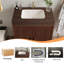 Meuble-lavabo de comptoir en pierre aggloméré 30 po avec lavabo en céramique-1880264713