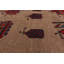Tapis de la surface en laine 7 pi 3 po x 9 pi 7 po one-of-kind à la main-noué la 2010 baluch Yadkinville
