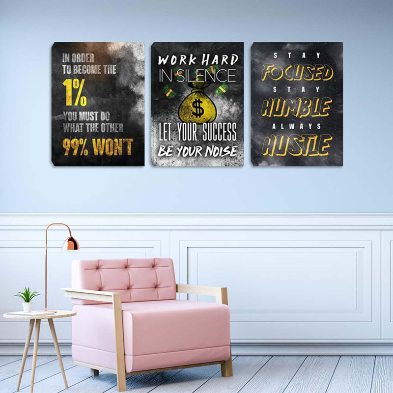 3 Piece Wrapped Canvas Print