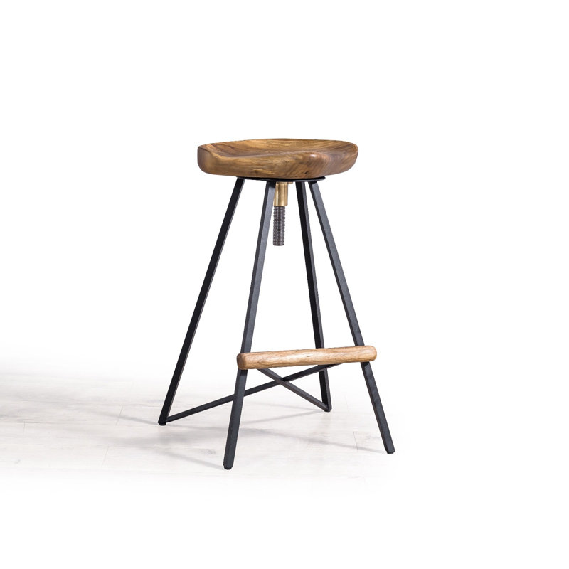 Bar Stool Adjust, Walnut