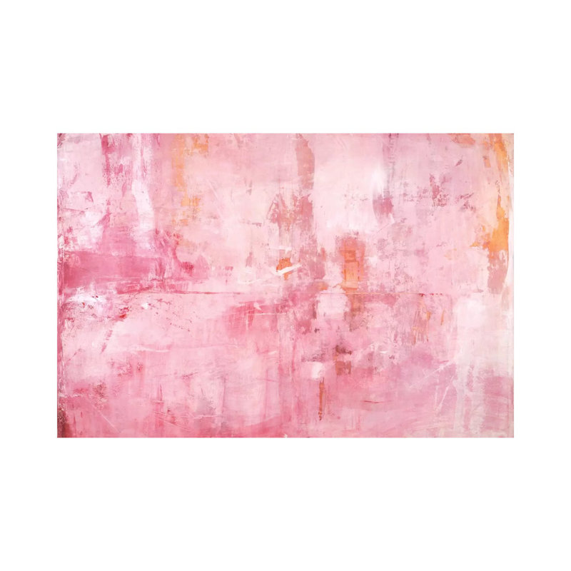 Pink Mirrors by Michelle Oppenheimer - Gallery-Wrapped Canvas Giclée on Canvas, Wrapped Canvas, 30.48 cm H x 45.72 cm W