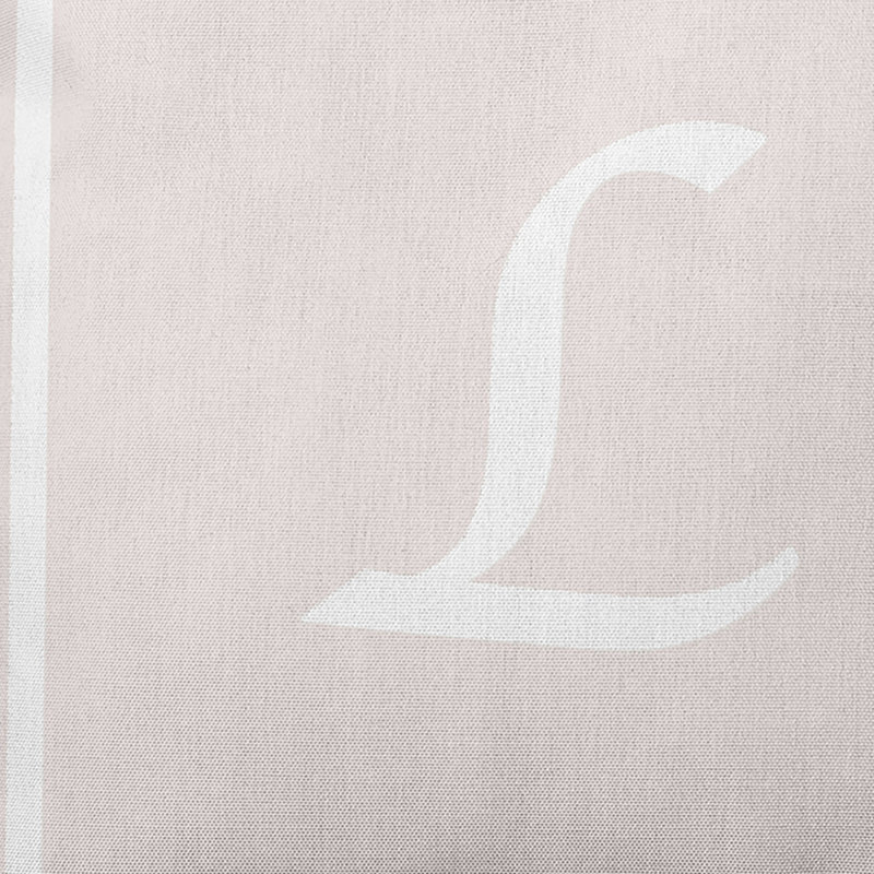 Reversible Throw Pillow, Ivory/White, 26"x26", L