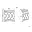 Kingsbury Geometric Square Throw Cushion