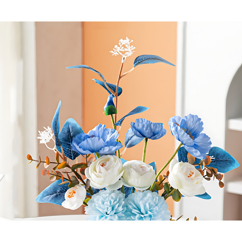 Composition d'assortiment mixte, Bleu