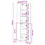 2 -Door 4 Storage Cabinet
