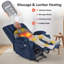 Fauteuil inclinable électrique avec massage et chaleur Zhana-1963369248