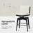 Lafrance Modern Barstool with Adjustable Features-405340133-405340128